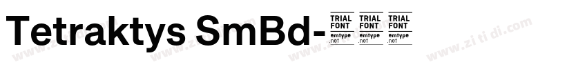 Tetraktys SmBd字体转换